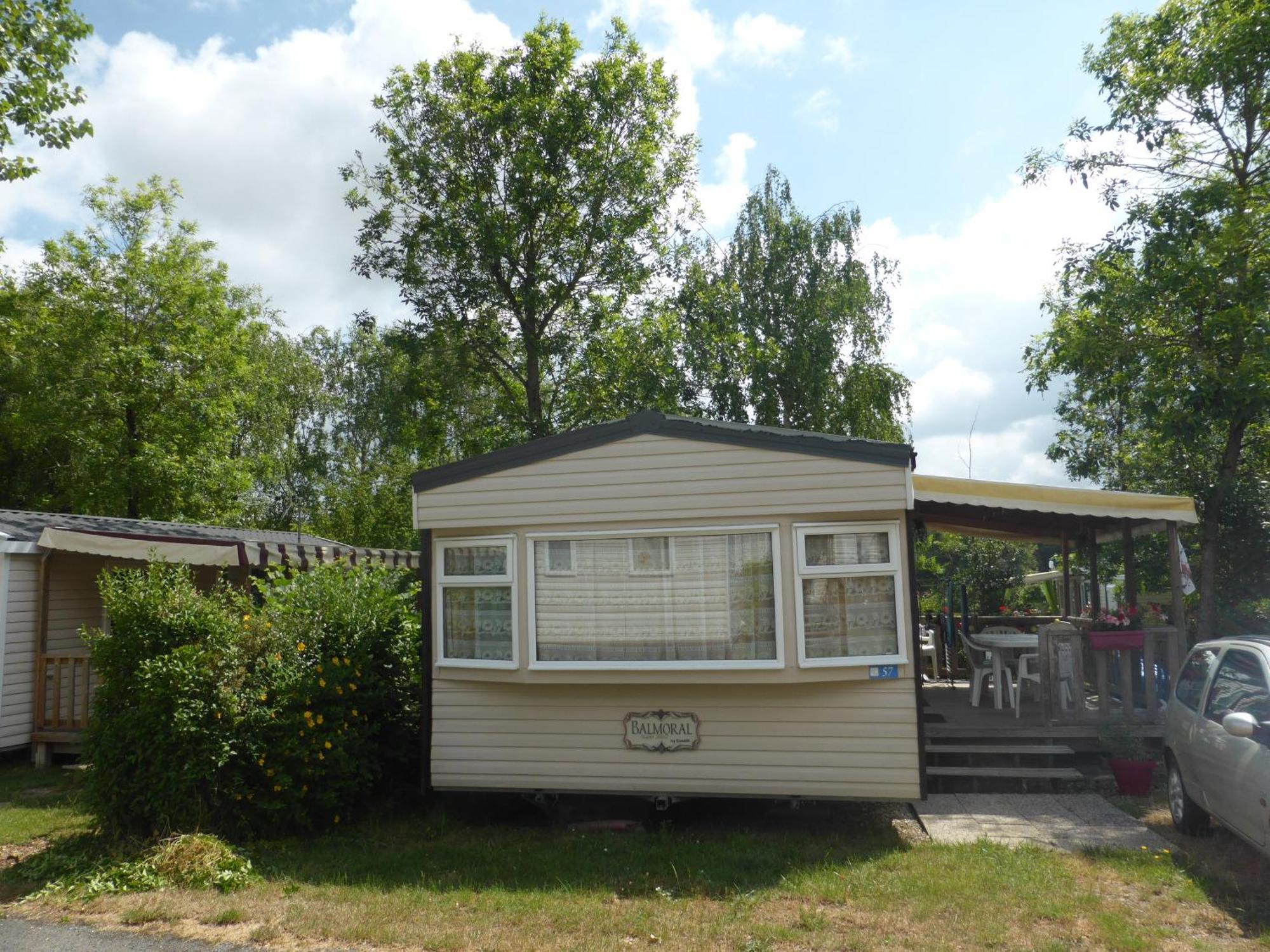 Mobil-Home Corinne Rastel -Le Domaine De Dugny Онзан Екстериор снимка